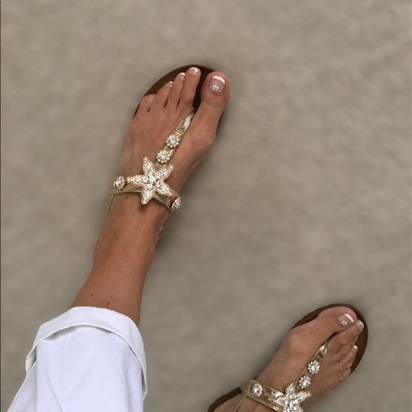 Patrizia Shoes - Gold starfish sandals
